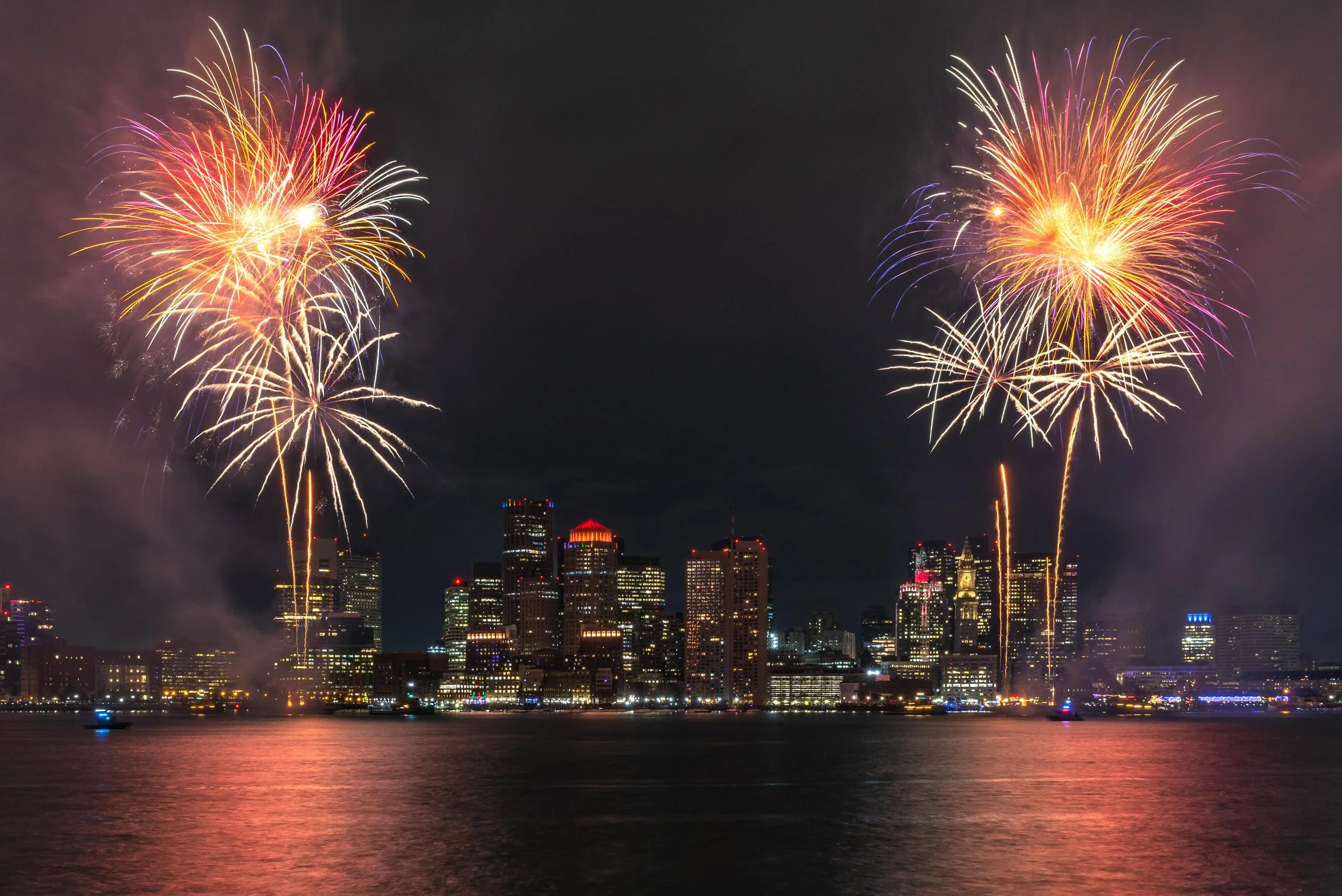 Boston New Year's Eve Fireworks