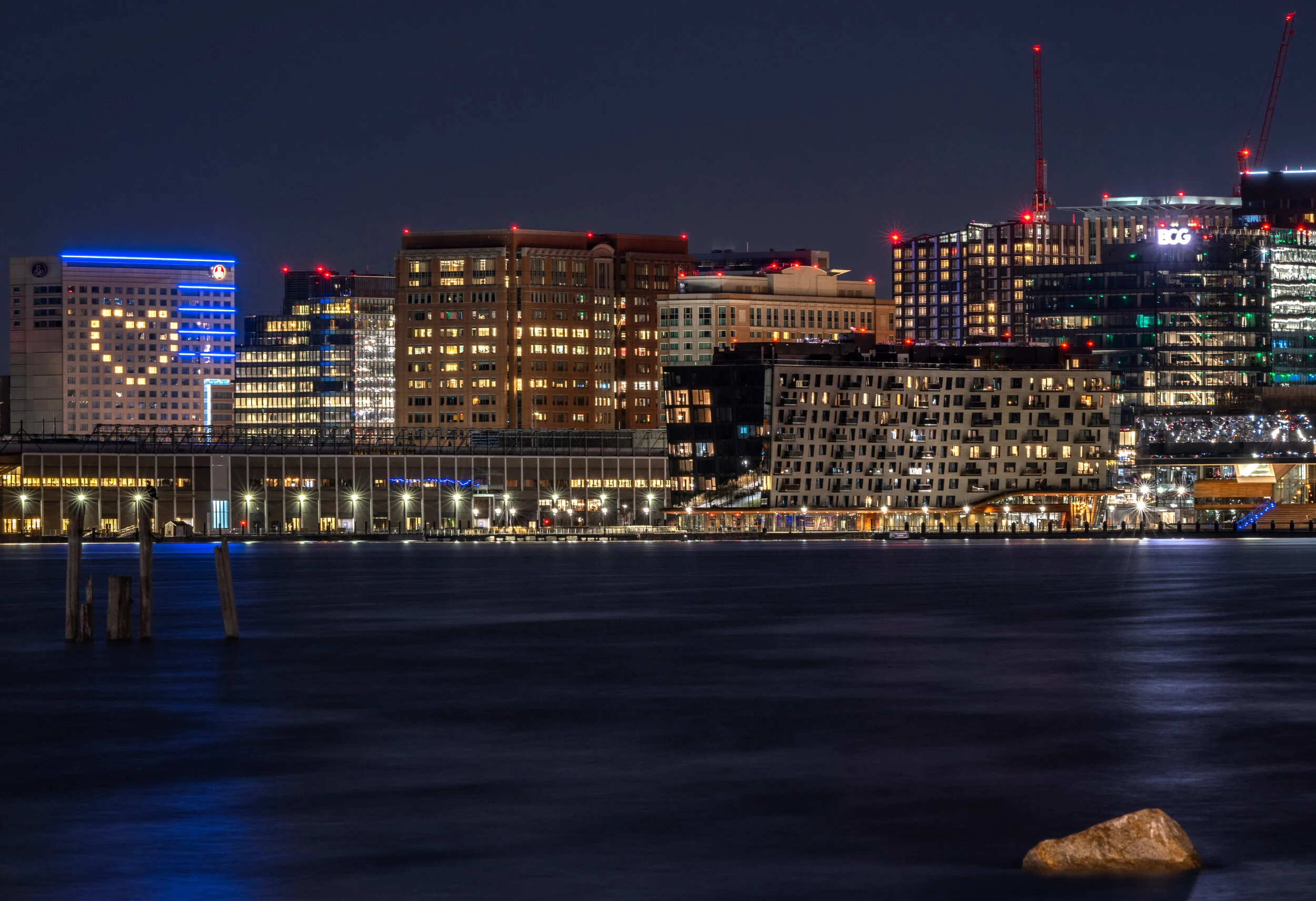 Boston Seaport Skyline