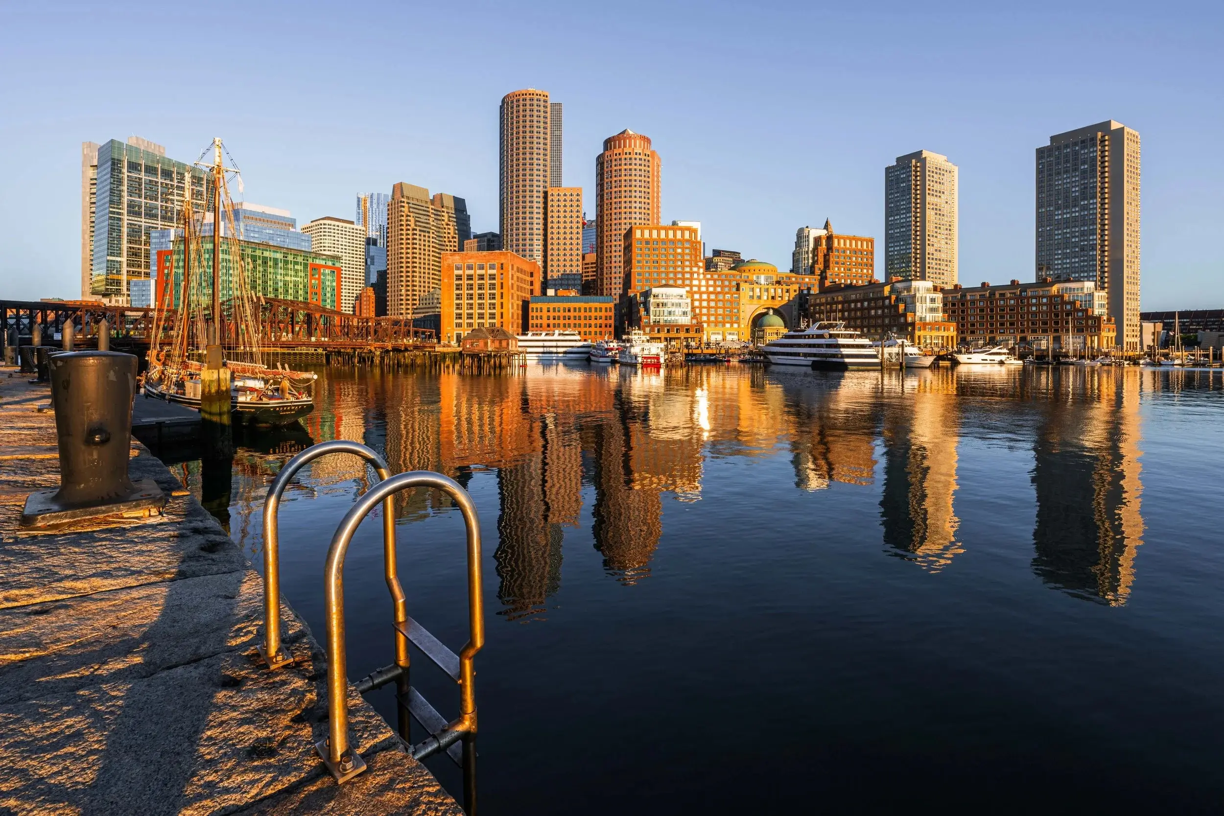 Boston Skyline at Dawn