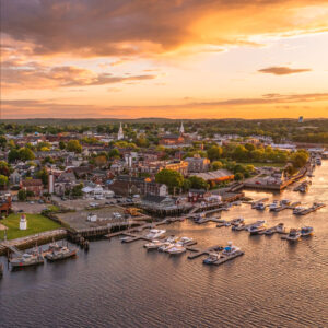 Newburyport Waterfront Sunset