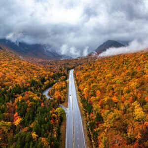 White Mountains Peak Foliage